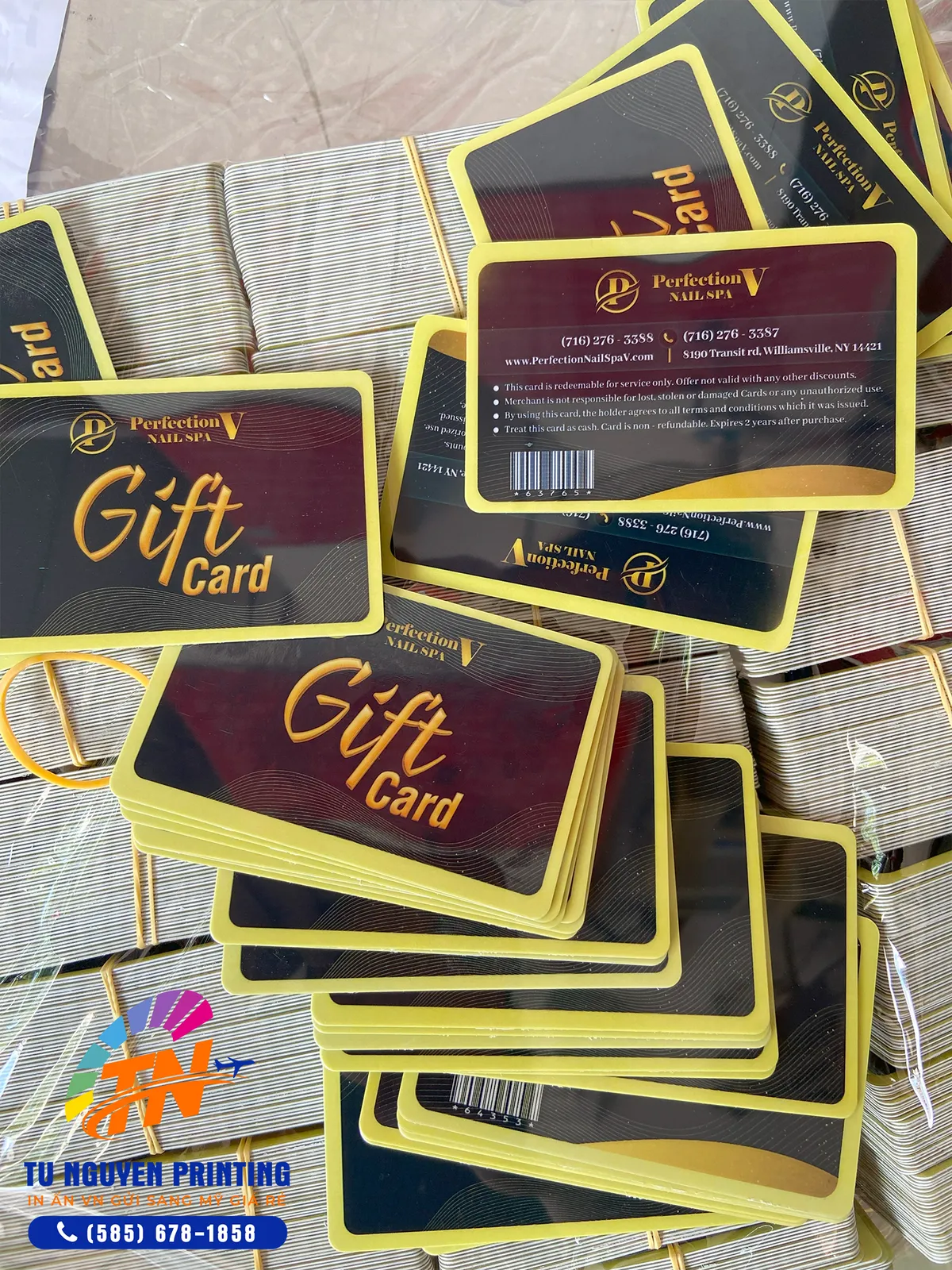 Gift Card nhựa PVC 9