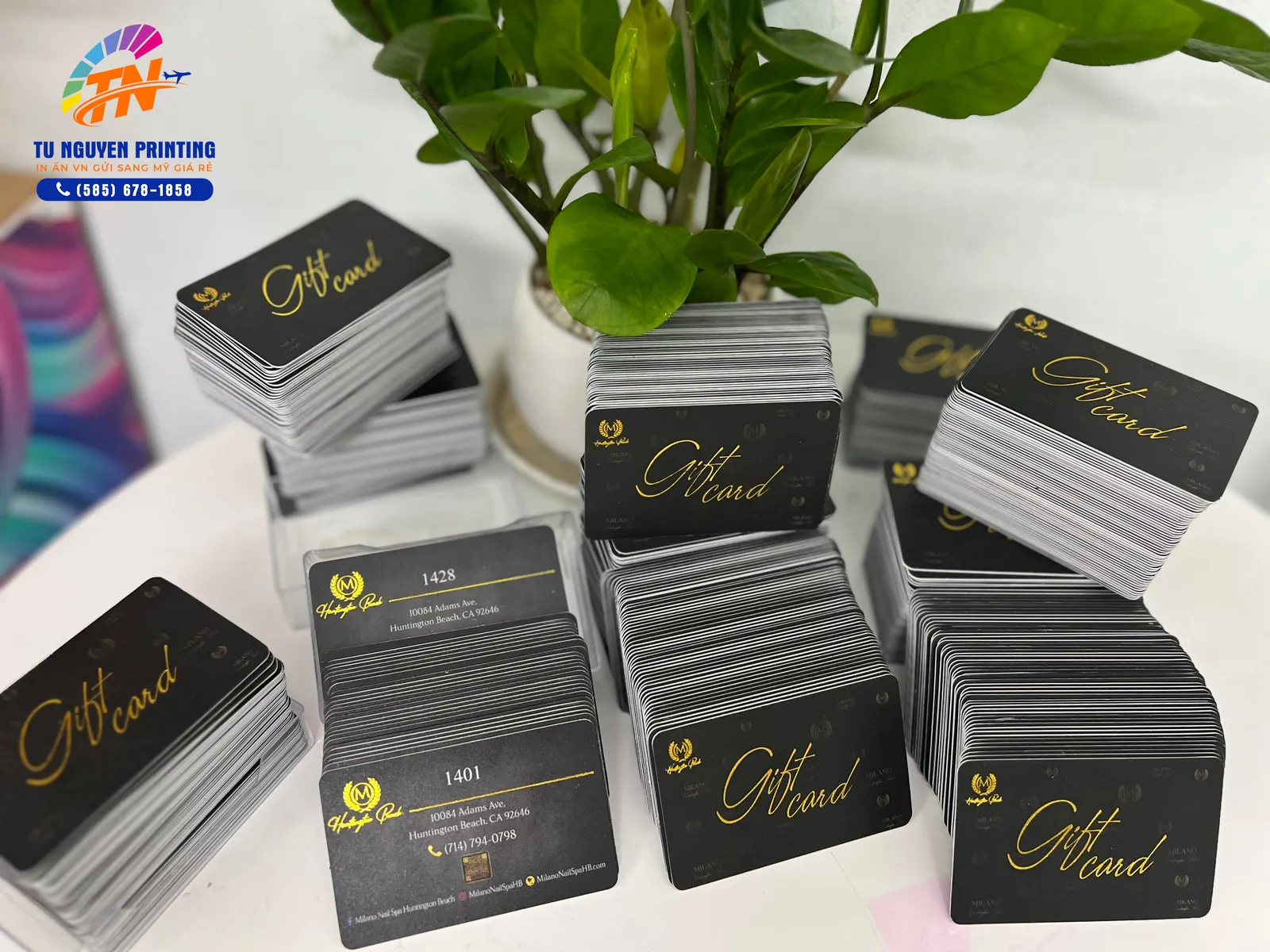 Gift Card nhựa PVC 13