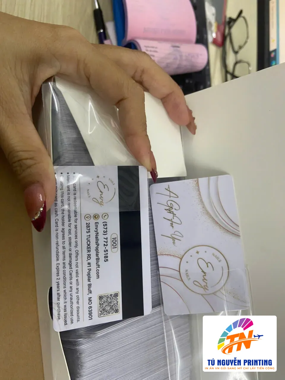 Gift Card nhựa PVC 2
