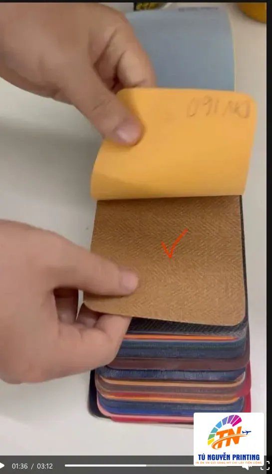 Menu Book tiệm nail Tú Nguyễn Printing 6